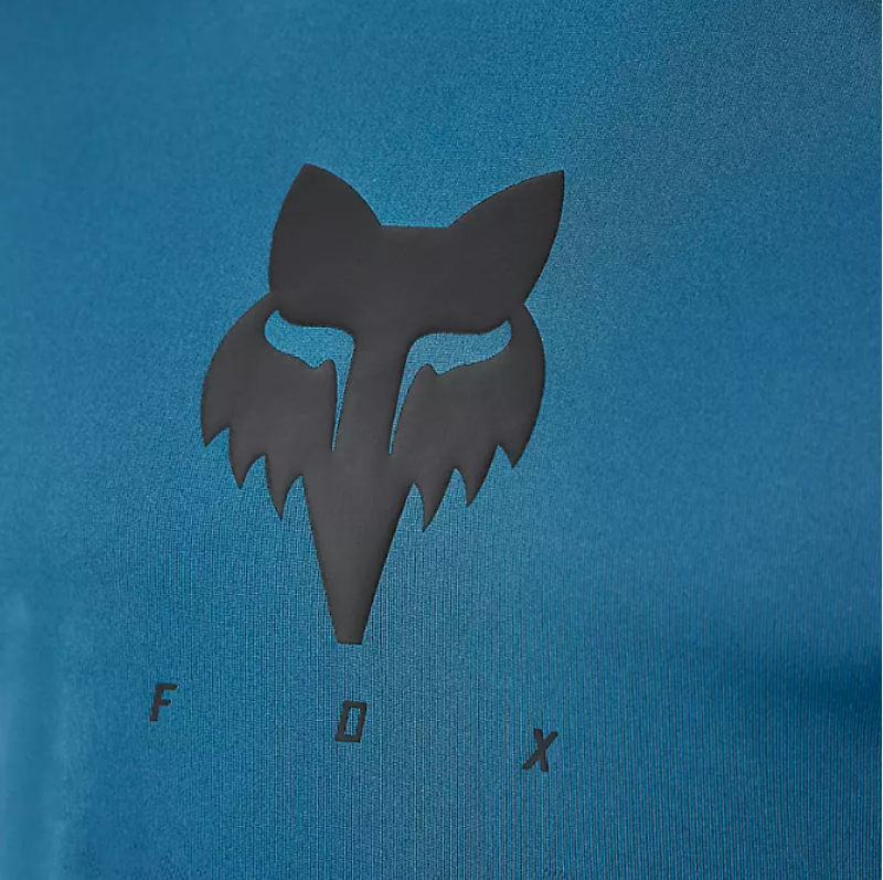 Fox Racing Ranger Tru Dri Long Sleeve Jersey in Dark Slate Blue-3